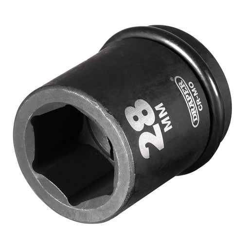 Draper-Expert-HI-TORQÂ®-6-Point-Impact-Socket,-3/4"-Sq.-Dr.,-28mm