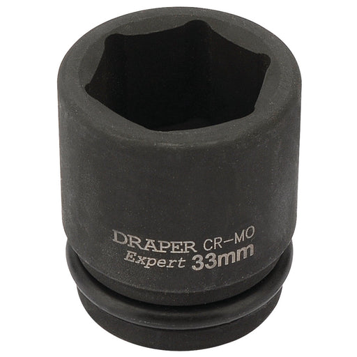 Draper-Expert-HI-TORQÂ®-6-Point-Impact-Socket,-3/4"-Sq.-Dr.,-33mm