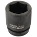 Draper-Expert-HI-TORQ®-6-Point-Impact-Socket,-3/4"-Sq.-Dr.,-34mm