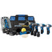 Draper-Storm-Force®-12V-Multi-Power-Interchange-Kit,-3-x-1.5Ah-Li-ion-Batteries,-2-x-Fast-Chargers-and-1-x-Tool-Bag