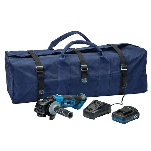 Draper-Storm-ForceÂ®-20V-Cordless-Angle-Grinder-Kit,-115mm