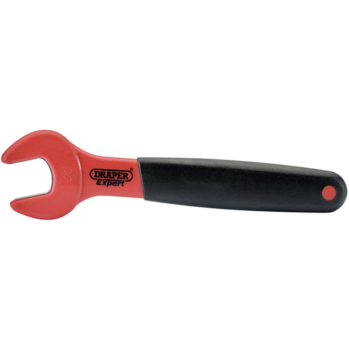 VDE-Approved-Fully-Insulated-Open-End-Spanner,-20mm