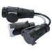 13-Pin-Euro-to-7-Pin-N-Type/7-Pin-S-Type-Converter