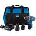Draper-Storm-Force®-10.8V-Power-Interchange-Rotary-Kit,-2-x-1.5Ah-Batteries,-1-x-Charger,-1-x-Bag